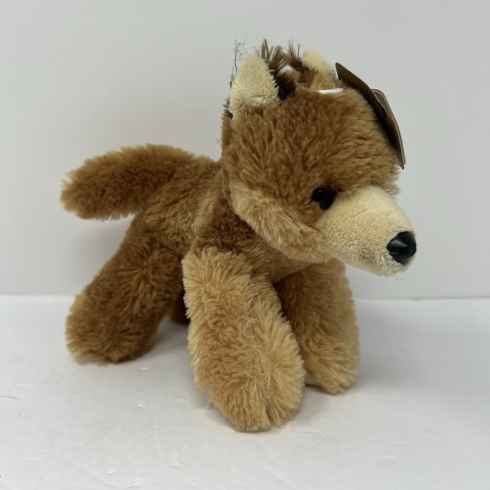 Aurora Fox Plush 7" Long Stuffed Wild Animal Beanbag Toy 2022